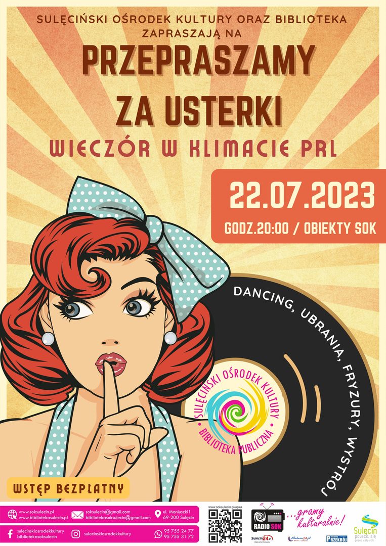 Wieczór w klimacie PRL