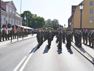XXVI-lecie 17 Wielkopolskiej Brygady Zmechanizowanej. Poczet sztandarowy. 