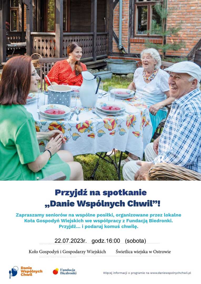 Koło Gospodyń i Gospodarzy Wiejskich w Ostrowie zaprasza na spotkanie