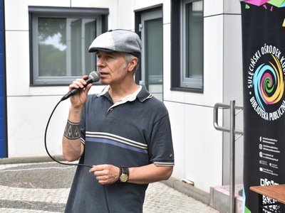 Wybieram naturę. Piknik ekologiczny w Parku Miejskim w Sulęcinie. Prowadzący. 