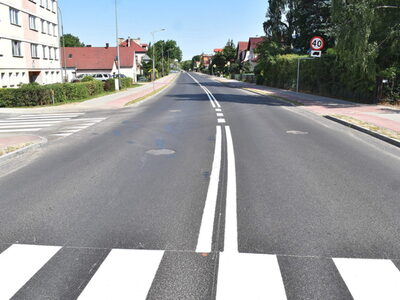 Ulica Witosa przekazana w użytkowanie. Ulica. 