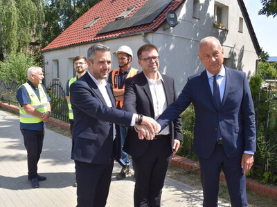 Ulica Witosa przekazana w użytkowanie. 