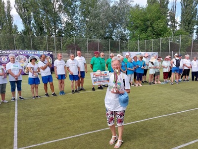 Spartakiada Seniorów. Wręczenie nagród. 