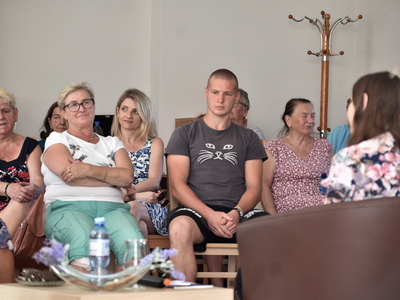 Spotkanie z poezją Angeliki Daukszy w Filii Biblioteki Publicznej w Żubrowie. 
