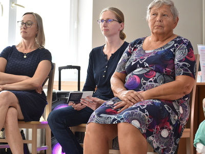 Spotkanie z poezją Angeliki Daukszy w Filii Biblioteki Publicznej w Żubrowie. 