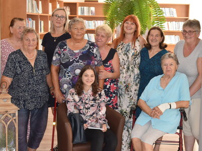 Spotkanie z poezją Angeliki Daukszy w Filii Biblioteki Publicznej w Żubrowie. 