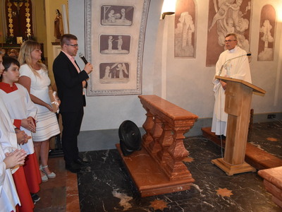 Odnowiona kaplica w kościele św. Henryka w Sulęcinie. 