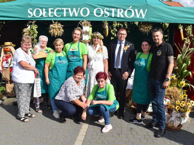 Święto Plonów Sulęcin 2023. Sołectwo Ostrów. 