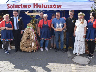 Święto Plonów Sulęcin 2023. Sołectwo Małuszów. 