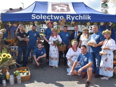 Święto Plonów Sulęcin 2023. Sołectwo Rychlik. 