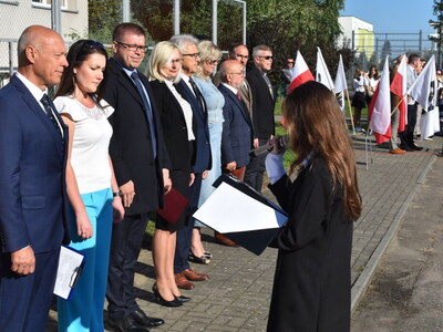 Nowy rok szkolny u olimpijczyków. Apel. 