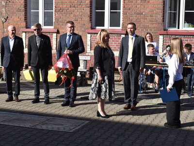 Inauguracja roku szkolnego w jedynce.