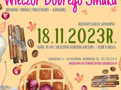 Jesienny Wieczór Dobrego Smaku