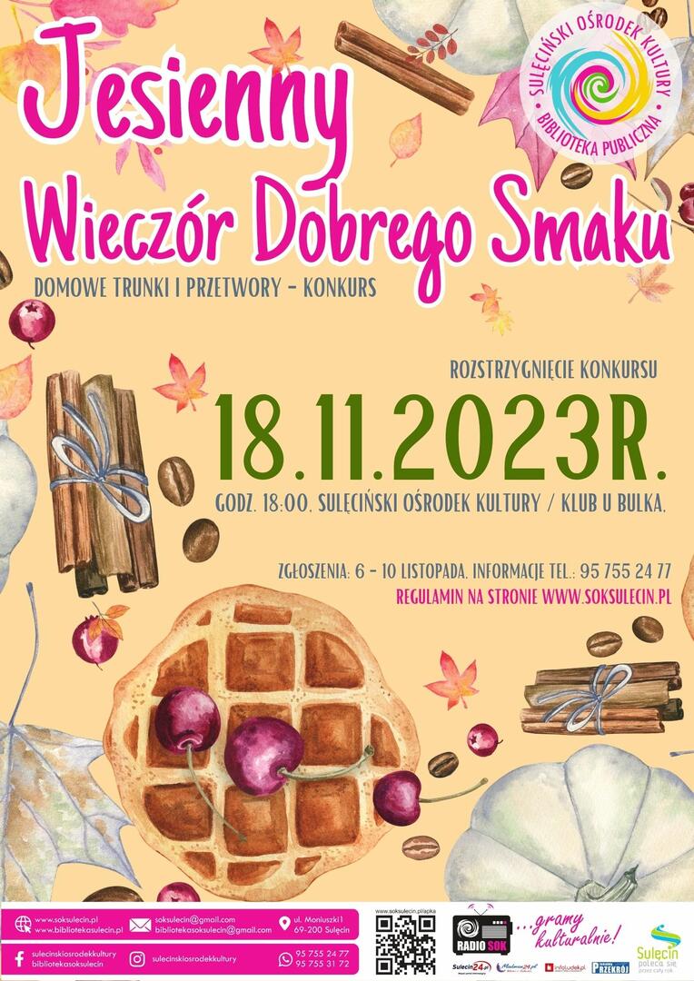 Jesienny Wieczór Dobrego Smaku