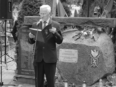 Dzień Sybiraka 2023 w Sulęcinie.
Na zdjęciu wieloletni prezes Koła Związku Sybiraków z Sulęcina śp. Mieczysław Wirszyc. 