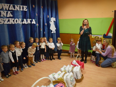 Pasowanie na przedszkolaka - grupa II.