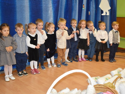 Pasowanie na przedszkolaka - grupa II.