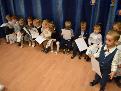 Pasowanie na przedszkolaka - grupa II.