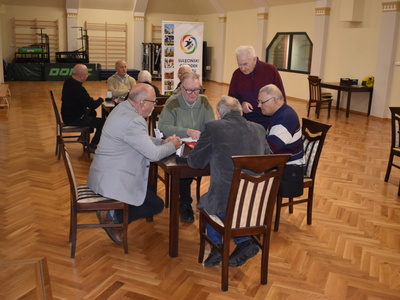 Turniej brydża sportowego w Sulęcinie.