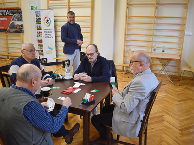 Turniej brydża sportowego w Sulęcinie.