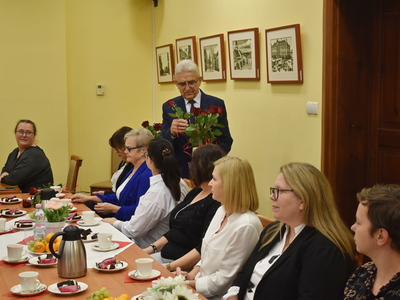 Dzień Pracownika Socjalnego w sali konferencyjnej Domu Joannitów w Sulęcinie. 
