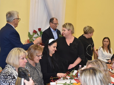 Dzień Pracownika Socjalnego w sali konferencyjnej Domu Joannitów w Sulęcinie. 