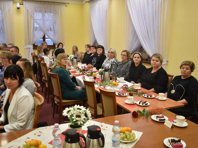 Dzień Pracownika Socjalnego w sali konferencyjnej Domu Joannitów w Sulęcinie. 