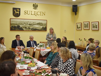 Dzień Pracownika Socjalnego w sali konferencyjnej Domu Joannitów w Sulęcinie. 