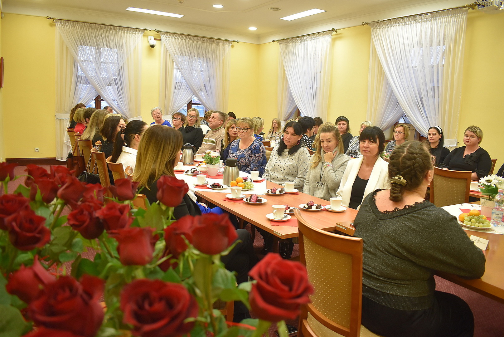 Dzień Pracownika Socjalnego w sali konferencyjnej Domu Joannitów w Sulęcinie. 