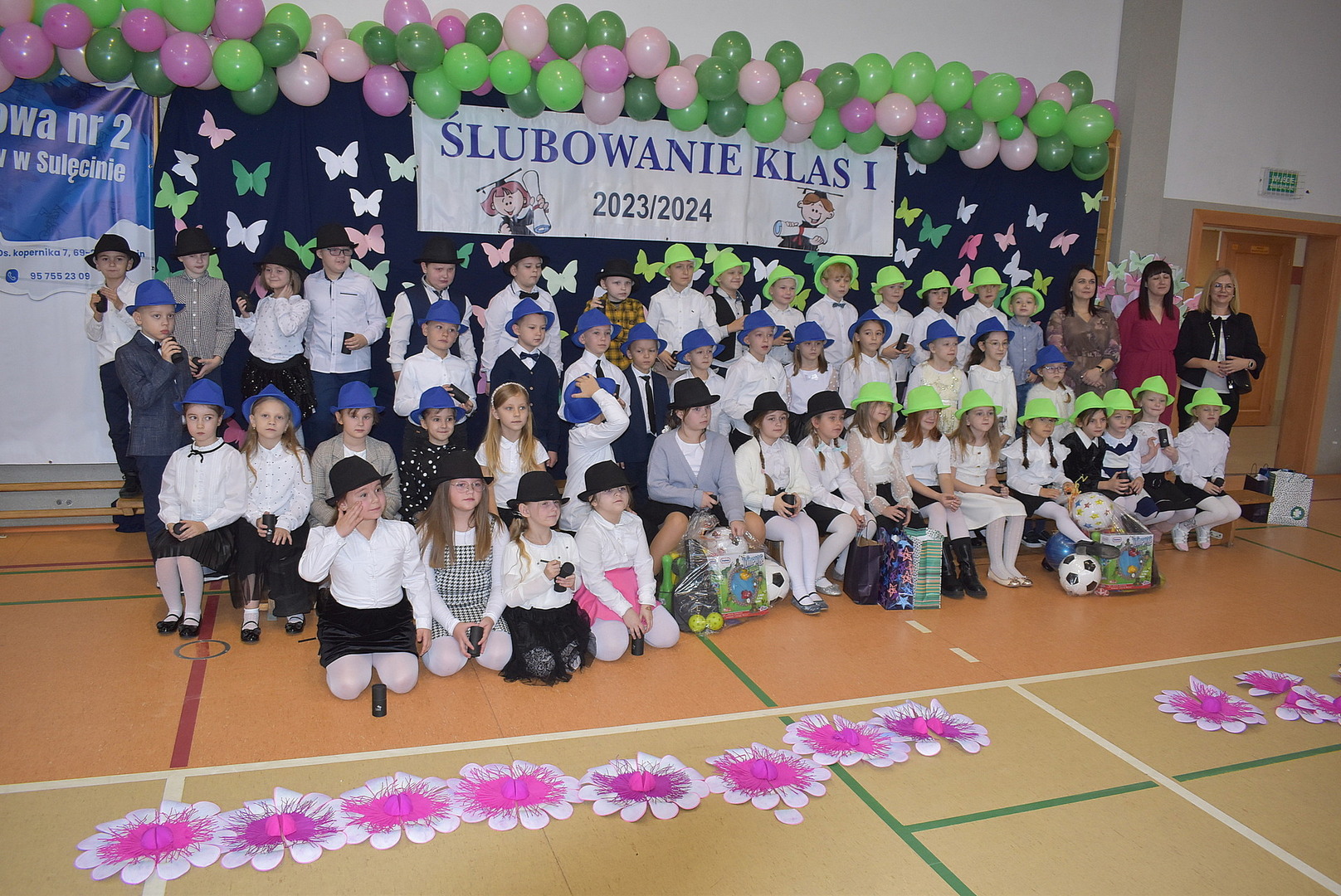 W Szkole Podstawowej nr2 im. Polskich Olimpijczyków w Sulęcinie, ślubowali pierwszoklasiści. 