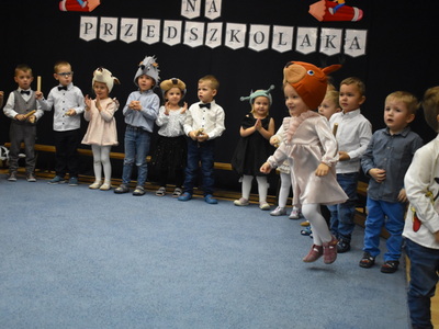 Trzylatki pasowane na przedszkolaka w Przedszkolu nr 1 im. Małego Przyrodnika w Sulęcinie. 