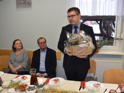 Wigilia w Sołectwie Miechów. 