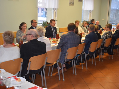 Wigilia w Sołectwie Miechów. 