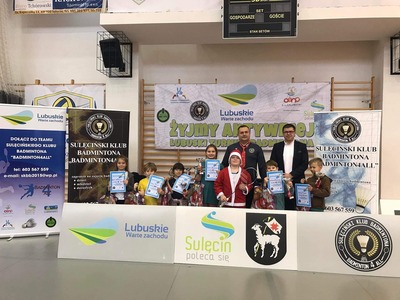 Mikołajki z badmintonem