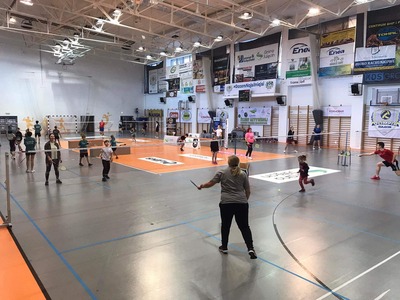 Mikołajki z badmintonem