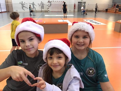 Mikołajki z badmintonem