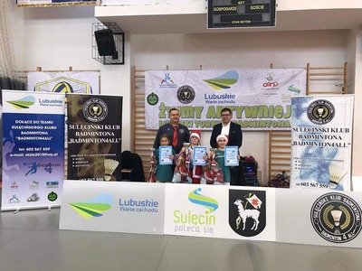 Mikołajki z badmintonem