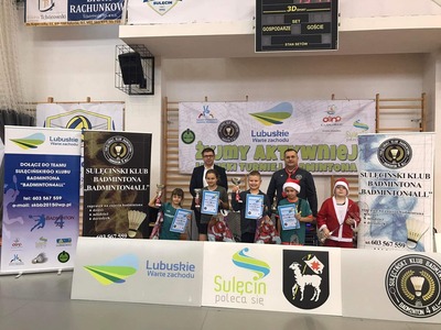 Mikołajki z badmintonem