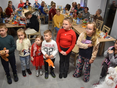 Wieczór mikołajkowy w Drogominie. 