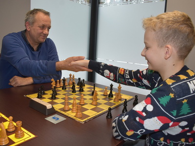 Mikołajkowy Turniej Szachowy w Sulęcińskim Ośrodku Sportu i Rekreacji. 