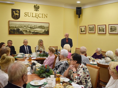 Wigilia w Dziennym Domu Senior+ w Sulęcinie.