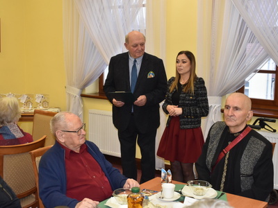 Wigilia w Dziennym Domu Senior+ w Sulęcinie.