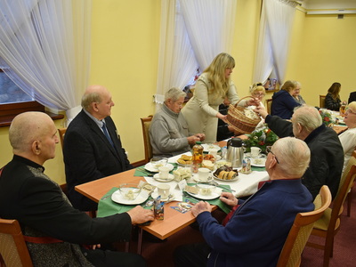 Wigilia w Dziennym Domu Senior+ w Sulęcinie.