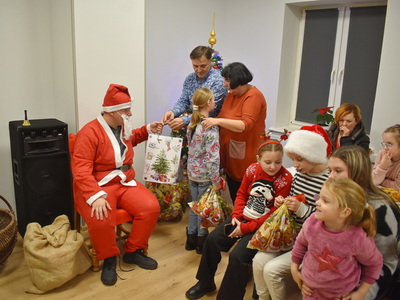 Spotkanie z Mikołajem w Brzeźnie. 