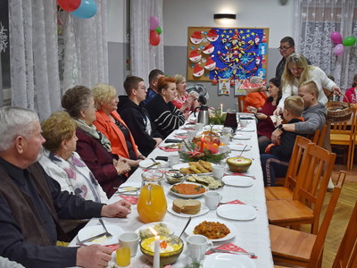 Wigilia z orkiestrą dętą w Grochowie. 