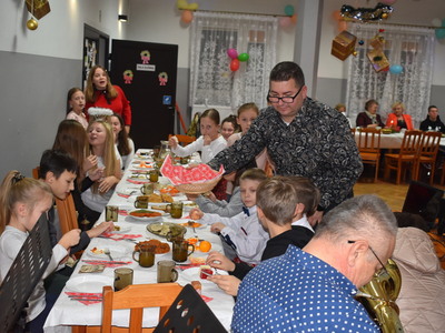 Wigilia z orkiestrą dętą w Grochowie. 