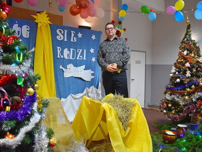 Wigilia z orkiestrą dętą w Grochowie. 
