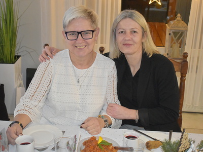 Wigilijne spotkanie zawodników MKS STAL Sulęcin. 