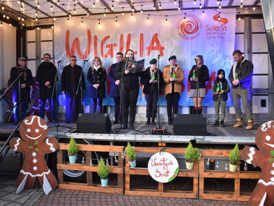 Wigilia miejska w Sulęcinie. 