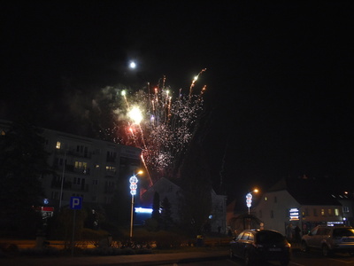Tak mieszkańcy Sulęcina witali nowy 2024 rok. 